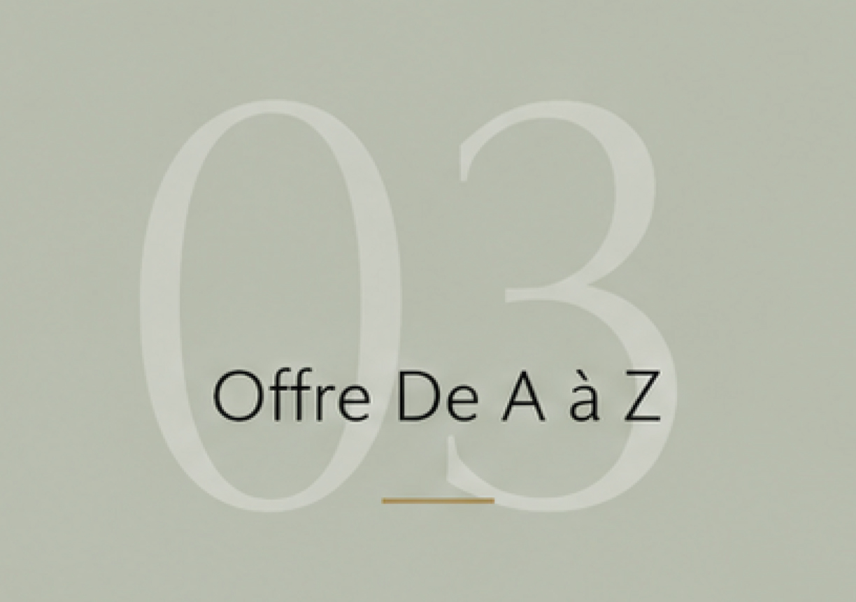Offre De A à Z